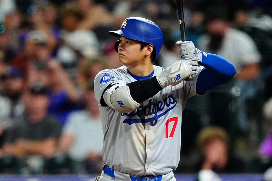 ドジャースの大谷翔平【写真：ロイター】