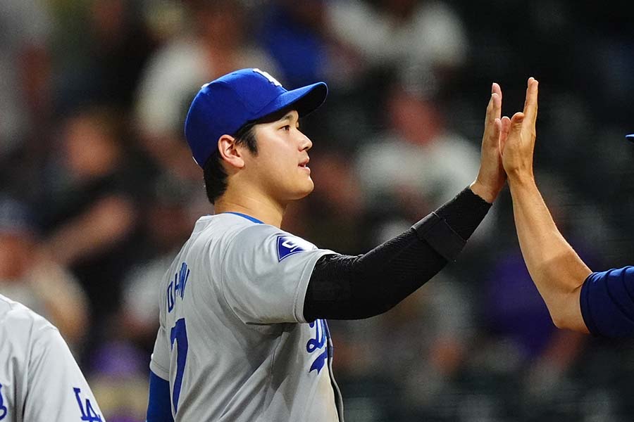 ドジャースの大谷翔平【写真：ロイター】