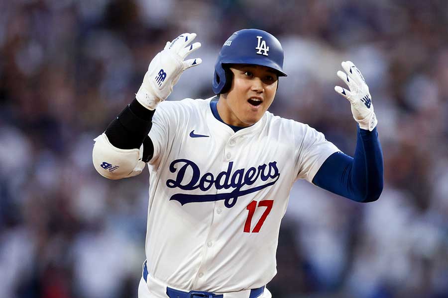 ドジャースの大谷翔平【写真：ロイター】