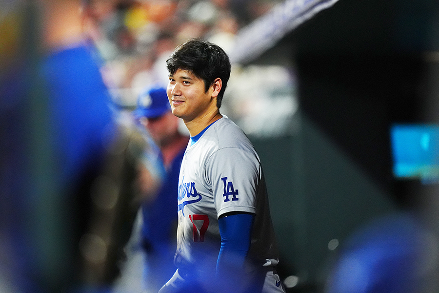 ドジャースの大谷翔平【写真：ロイター】