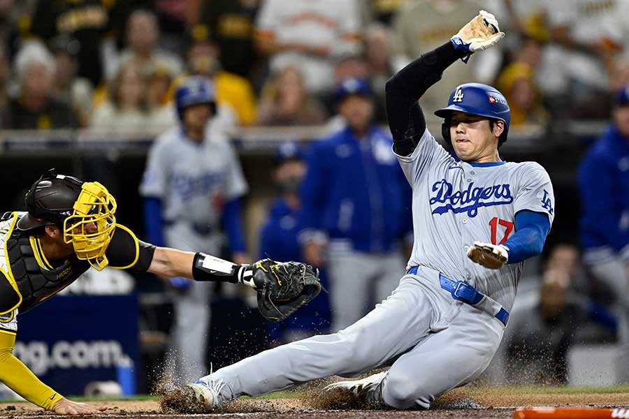 ドジャースの大谷翔平【写真：ロイター】