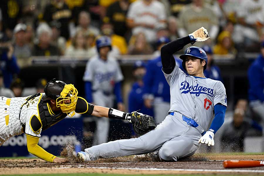 ドジャースの大谷翔平【写真：ロイター】