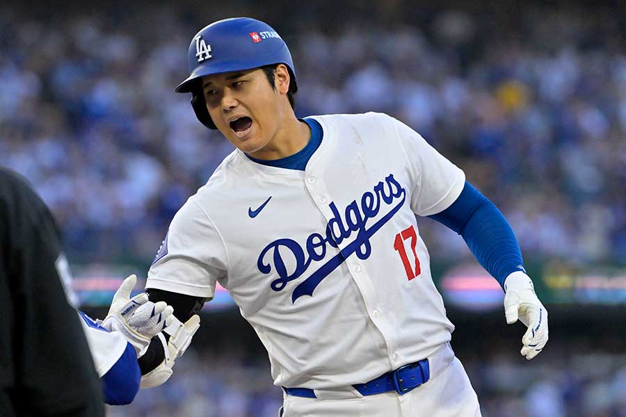 ドジャースの大谷翔平【写真：ロイター】