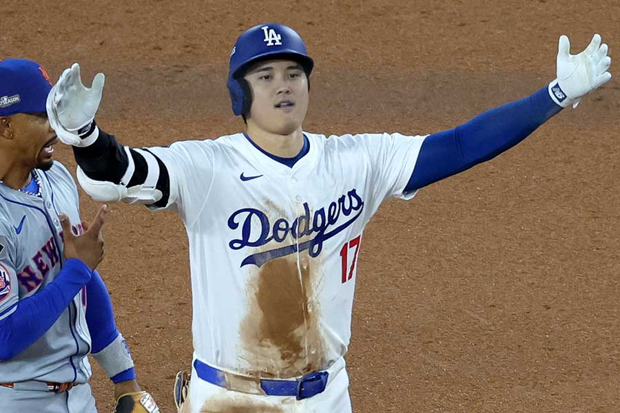 ドジャースの大谷翔平【写真：ロイター】