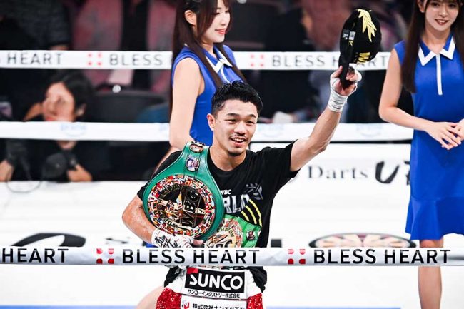 WBC会長まで衝撃TKO＆V2中谷潤人を手放し称賛 PFP10傑の破壊力に