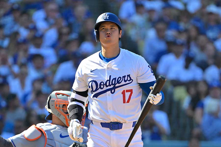 ドジャースの大谷翔平【写真：ロイター】