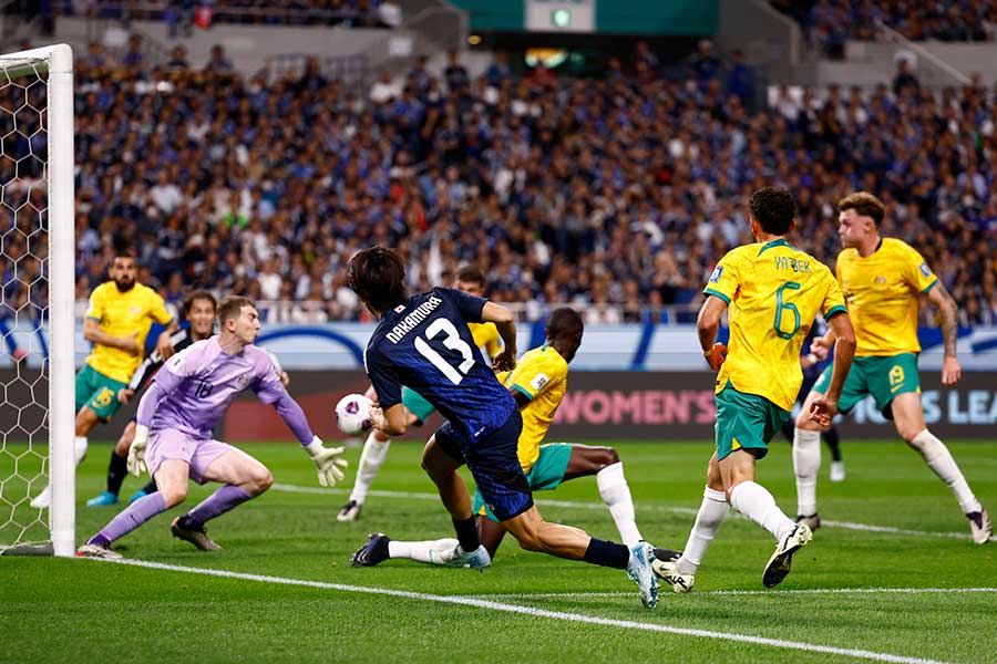 W杯アジア最終予選、日本VSオーストラリアは引き分けに終わった【写真：ロイター】