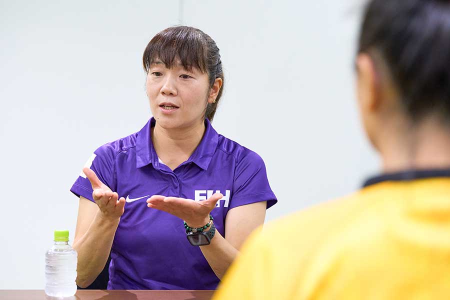 東京五輪出場を目指すと決めた山田さんは転職も経験した【写真：近藤俊哉】