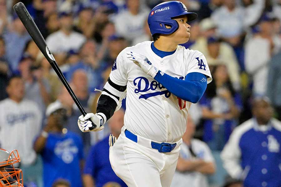 ドジャースの大谷翔平【写真：ロイター】