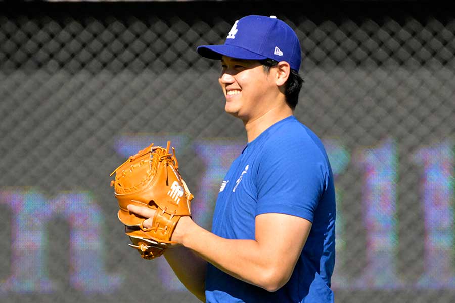 ドジャースの大谷翔平【写真：ロイター】