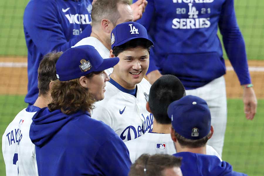 ドジャースの大谷翔平【写真：ロイター】