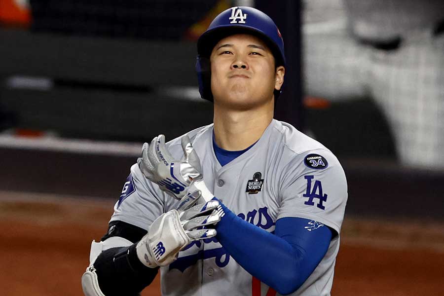 強行出場した大谷翔平【写真：ロイター】