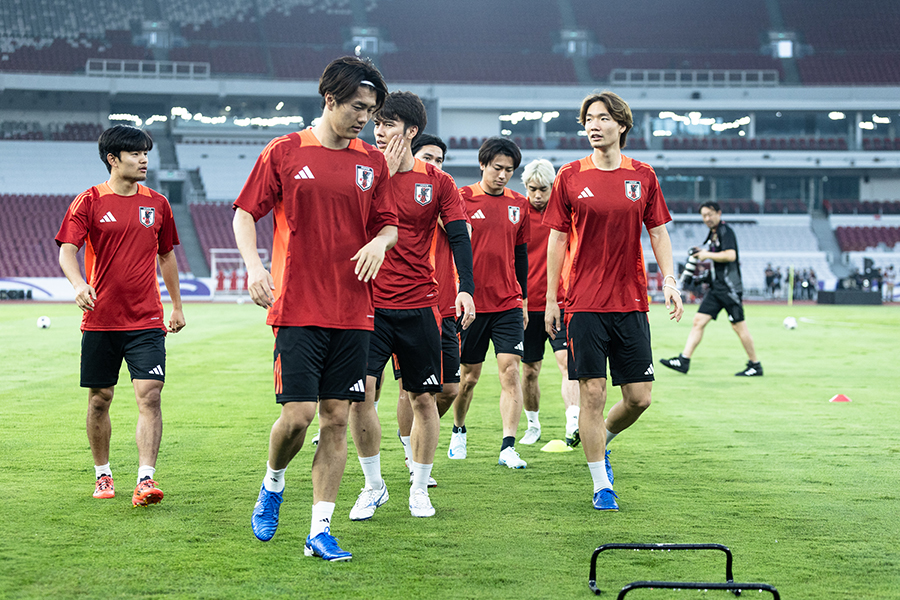 森保一監督率いるサッカー日本代表【写真：Getty Images】