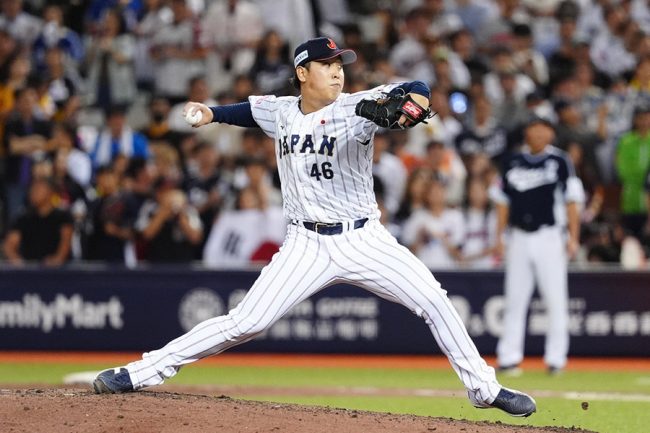 侍J初選出で衝撃「KKKKKKKKK」 9者連続奪三振の26歳、強化試合から続く