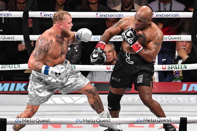 マイク・タイソンvsトニータップス公式試合プログラム マイク