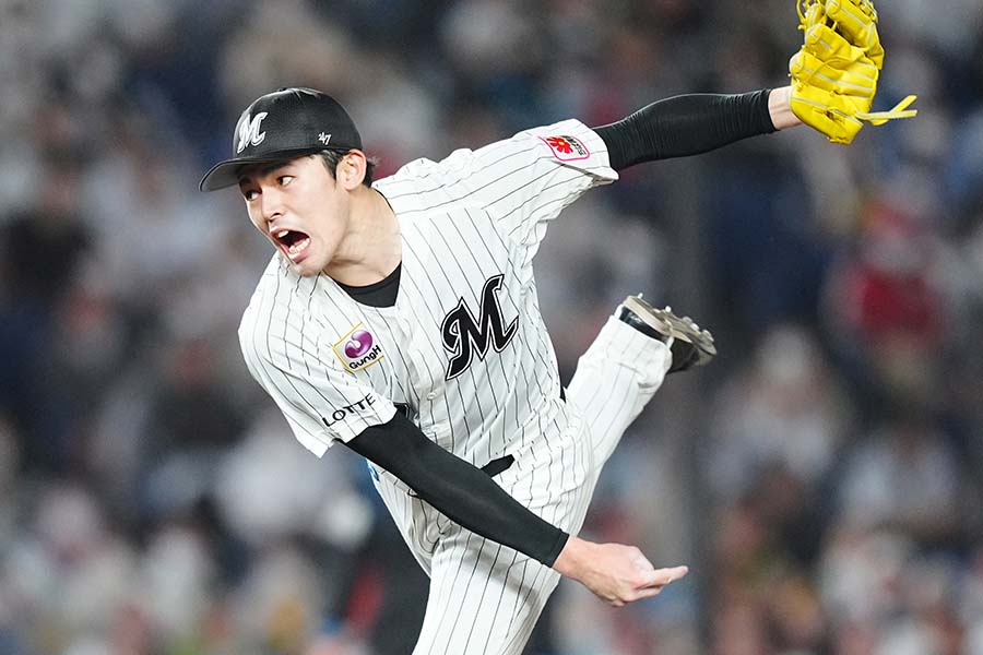 ポスティングでMLB移籍を目指す佐々木朗希【写真：Getty Images】