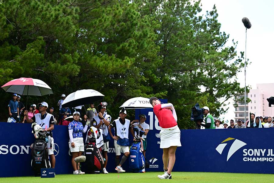 女子ゴルフの竹田麗央【写真：Getty Images】