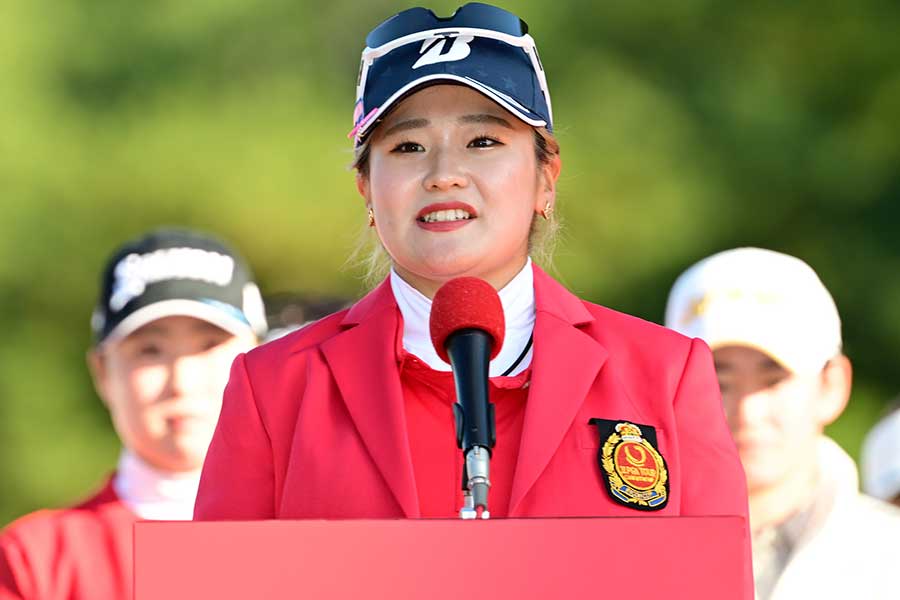 JLPGAツアーチャンピオンシップリコーカップを制した桑木志帆【写真：Getty Images】