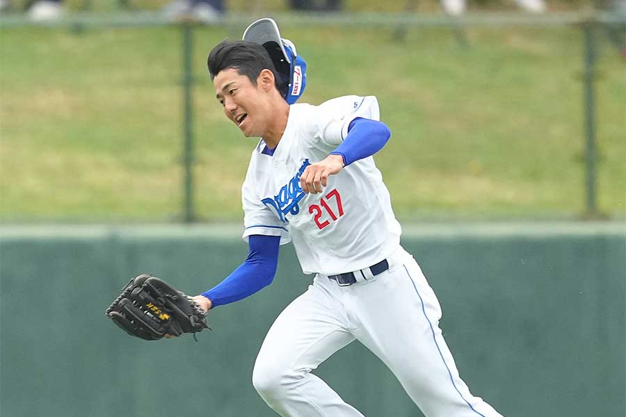 中日の尾田剛樹【写真：産経新聞社】