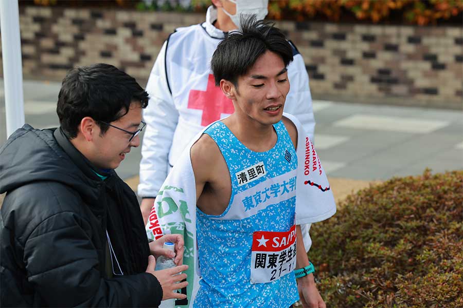 9区を力走した関東学生連合の古川大晃【写真：産経新聞社】