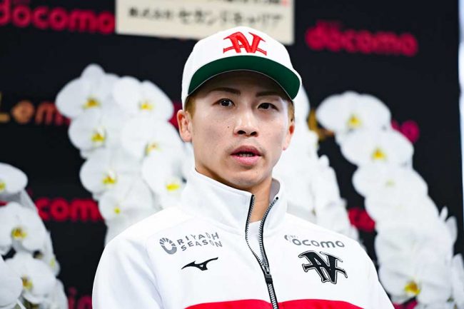 井上なおまさ 星の谷 夜の時間帯に配信」12・27井上尚弥サウジ興行配信「Lemino」のドコモ