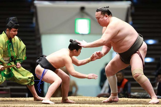 大相撲で