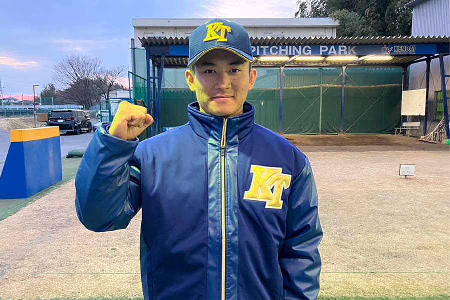 健大高崎の加藤大成主将【写真：山野邊佳穂】