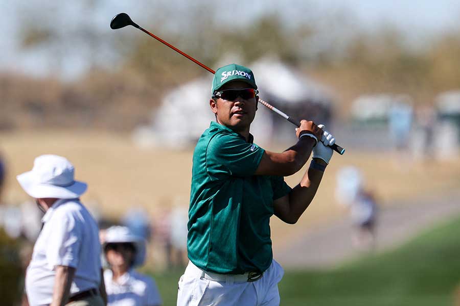 WMフェニックスオープンに出場している松山英樹【写真：ロイター】