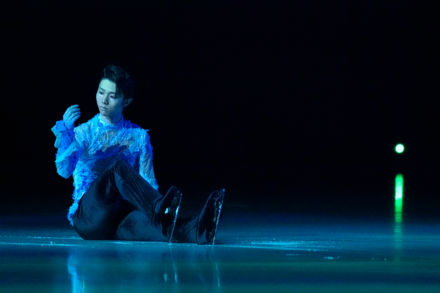 「Echoes of Life」千秋楽で演技する羽生結弦さん【写真：（C）Echoes of Life Official】