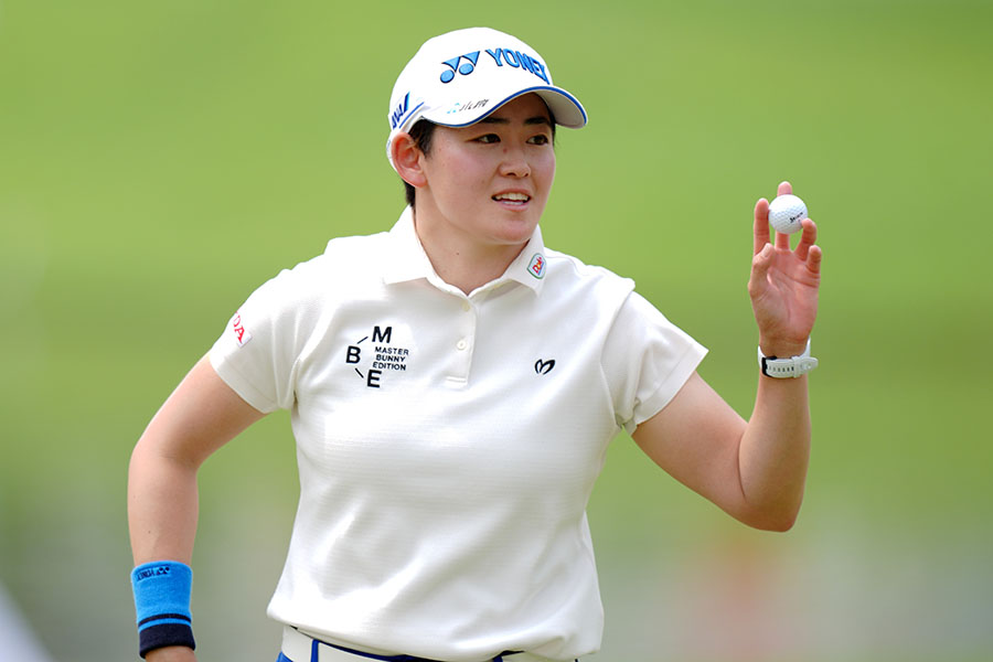 ホンダLPGAタイランド最終日でプレーする岩井明愛【写真：Getty Images】