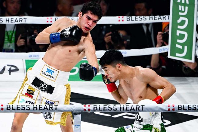 中谷潤人に衝撃3回KOで葬られたクエジャル会見拒否 プロ初黒星「本人の