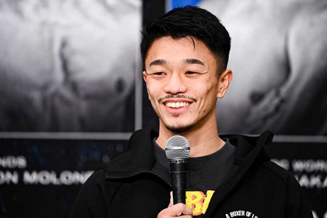 中谷潤人、衝撃30連勝を舞台裏で称えた2人の大物日本人 SNSで「つ