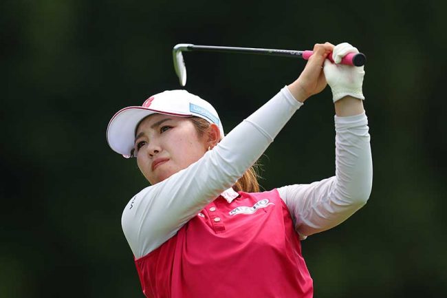 速報】古江彩佳が2位浮上！ 最終日ノーボギー「-4」3打差の首位猛追