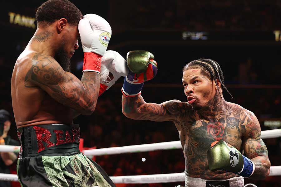 ラモント・ローチにドローで王座を防衛したガーボンタ・デービス【写真:Getty Images】