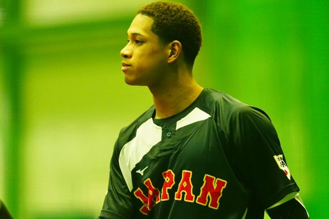 侍ジャパン レプリカユニフォーム(ビジター) #66 万波中正選手 ファイターズ 侍ジャパン レプリカユニフォーム(ビジター) #66 万波中正選手