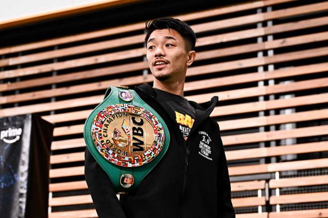 井上尚弥戦を見てみたい」 中谷潤人と並んだ最強の人物に驚き「中谷の