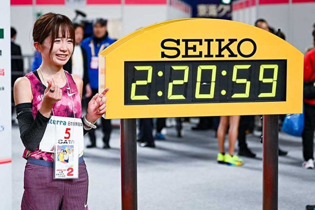 佐藤早也伽が日本人トップ2位！ 東京世陸の逆転内定に大前進、2時間20