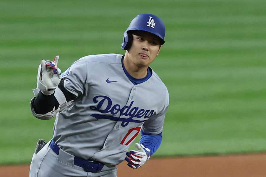 今季4号を放ったドジャースの大谷翔平【写真：ロイター】