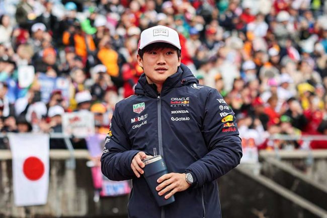 F1角田裕毅が鈴鹿で