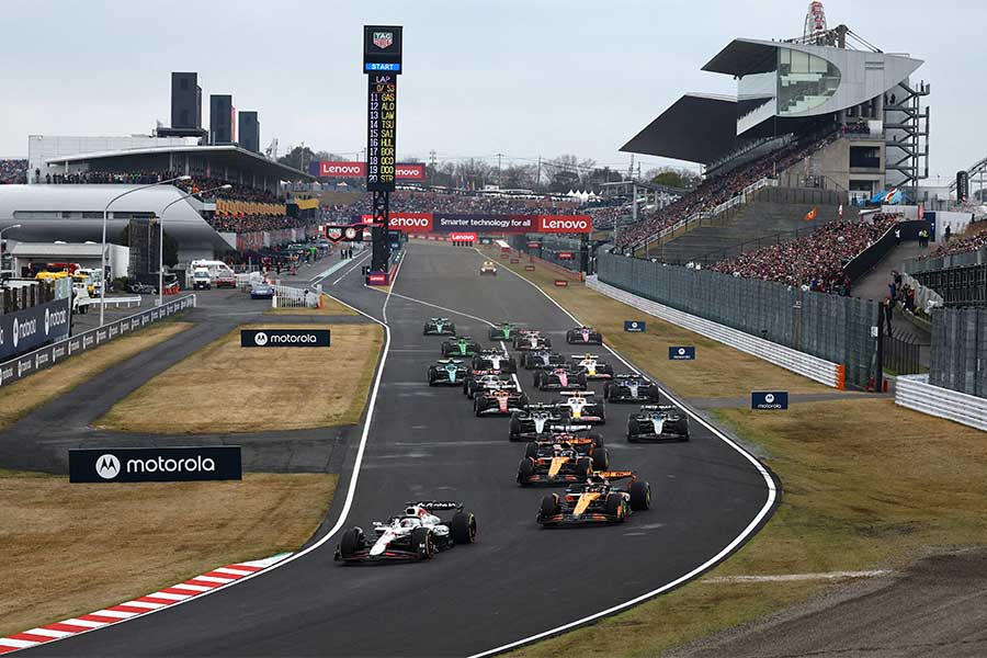 日本GPが行われた鈴鹿サーキット【写真：ロイター】