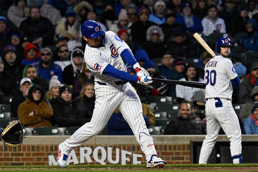 カブスの鈴木誠也【写真：ロイター】