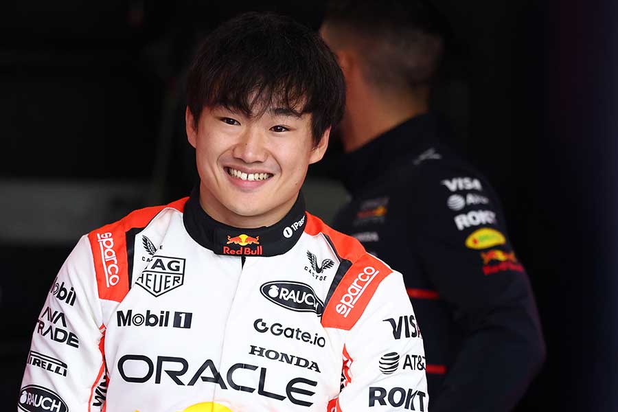 クライブ・ローズ氏が撮影した角田裕毅【写真:Getty Images】