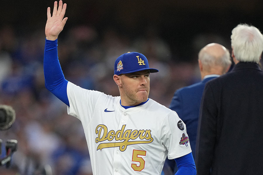 ドジャースのフリーマン【写真：ロイター】