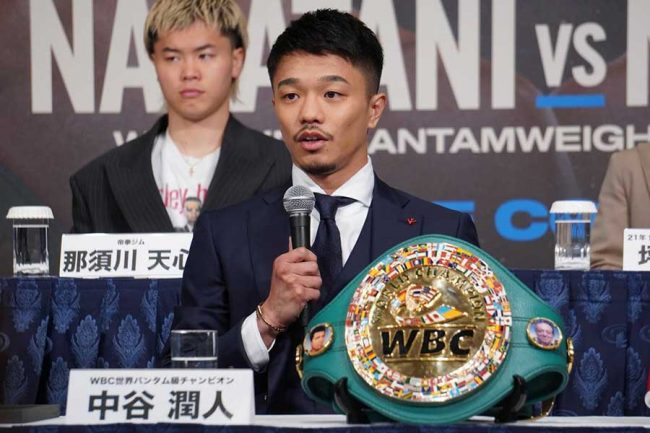 9／30まで特価ファンクラブ観戦限定 中谷潤人WBC IBF タイトル統一戦 T