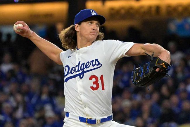 Tyler Gla Dodgers ボビーヘッドフィギュア TYLER GLA