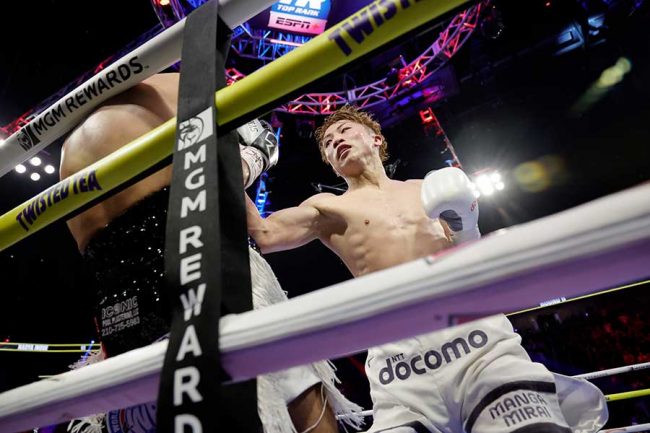 井上尚弥、衝撃ダウン直前に