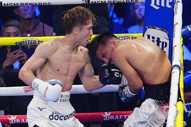 井上尚弥、ダウン20秒後に発した5文字 全米中継で流れる両陣営の