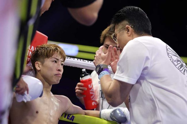 井上尚弥、中継マイクが拾っていたダウン直後の一言 父の「大丈夫