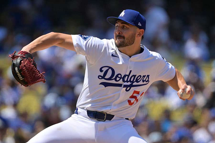 ドジャースのアレックス・ベシア【写真：ロイター】