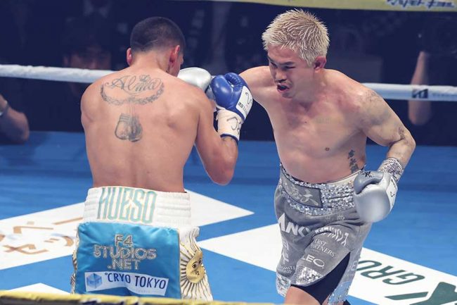 井岡一翔、王者の顎ぶち抜く衝撃の左フックは「これ以上ないタイミング